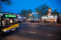 Lange Nacht der Opern und Theater © Sergej Horovitz Shuttlebus vor der Schaubühne