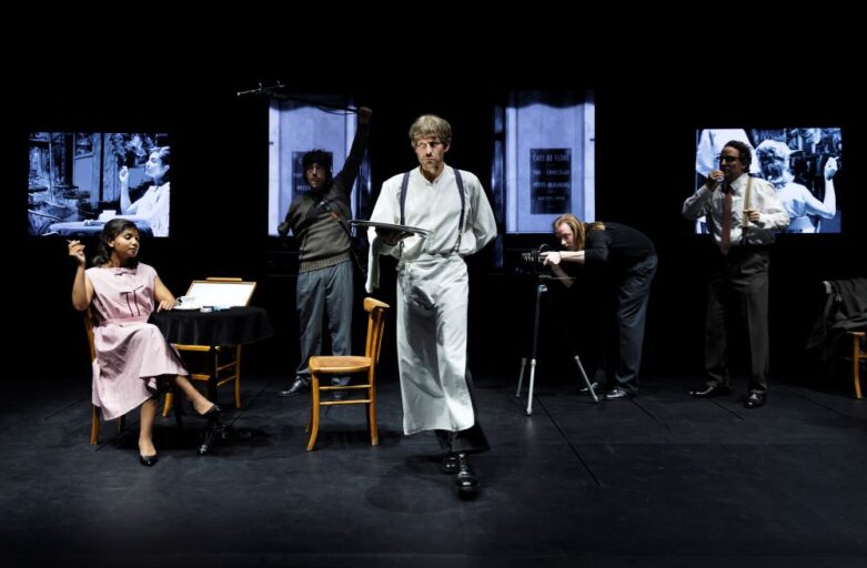 Am Filmset. Robert Lepages "Glaube, Geld, Krieg und Liebe" © Gianmarco Bresadola